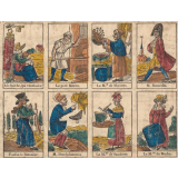 Alphabet des petits métiers de rue. 