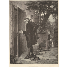 Espièglerie d'écoliers.