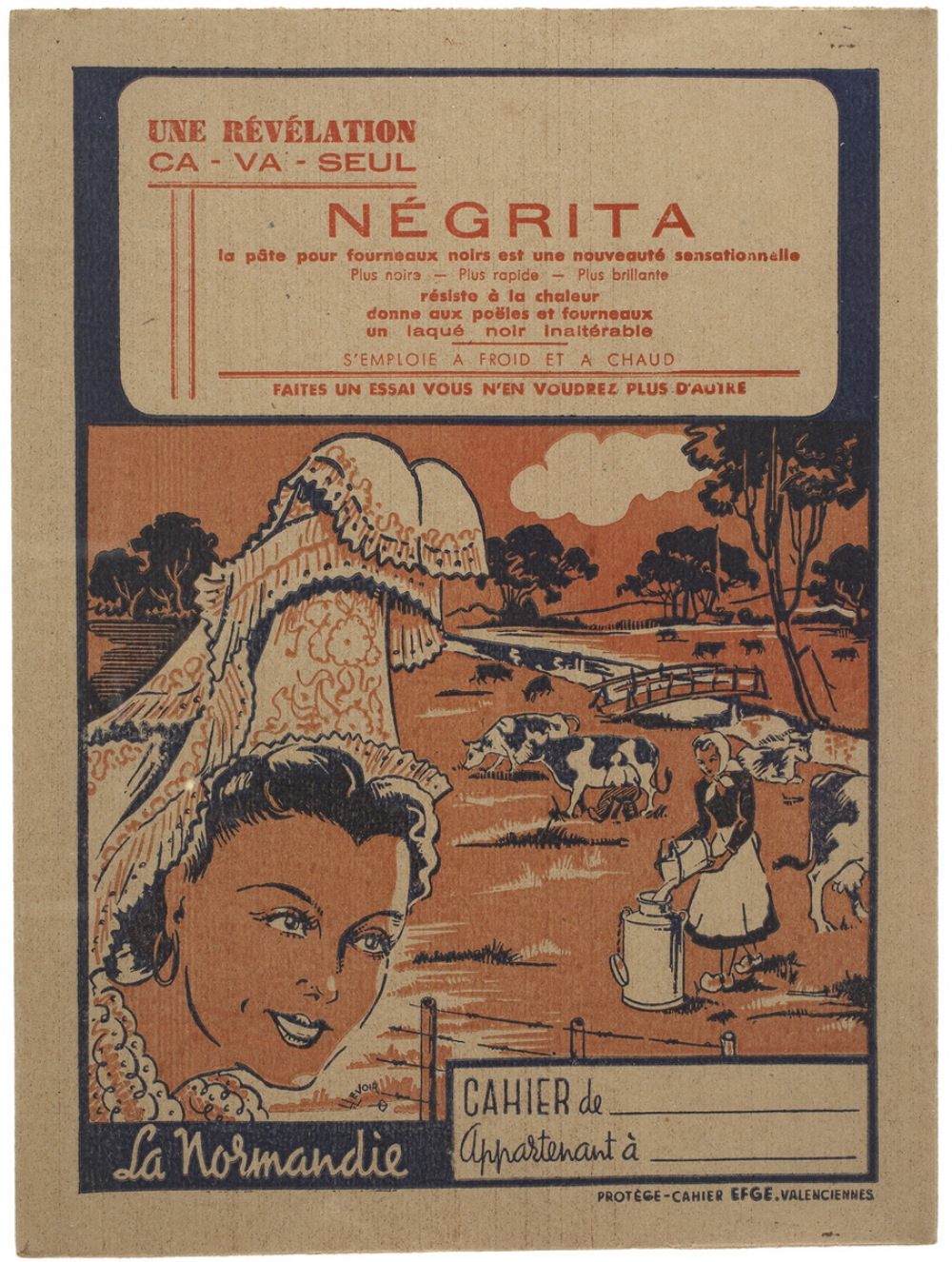 La Normandie - Pâte à fourneaux Négrita