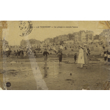 173 - Le Tréport - La plage à marée basse.