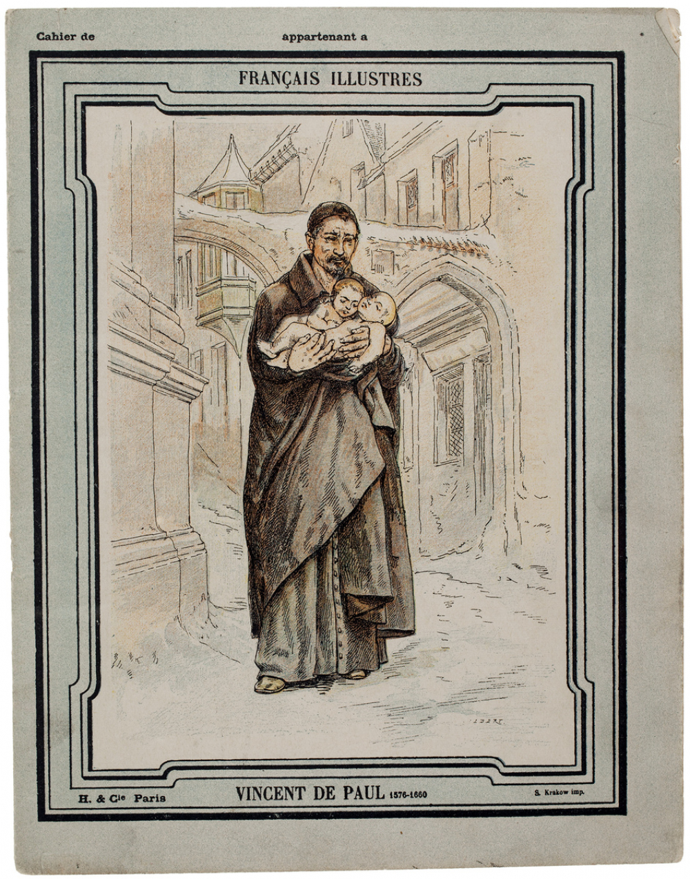 Vincent de Paul. 1576-1660 - Français illustres n°36.