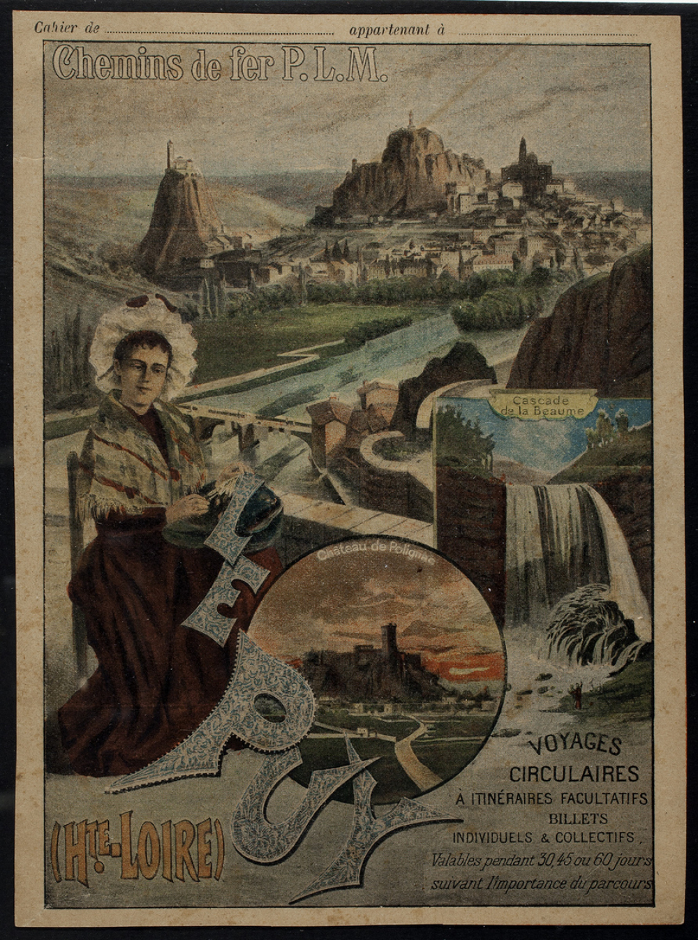Le Puy (Hte-Loire) - Affiche P.L.M.