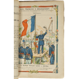Le Drapeau français arboré à Majunga - Les Français à Madagascar n°17. 