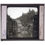 Luxembourg. Vue du Grund. Luxembourg.