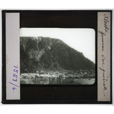 Alaska, Etats Unis. Juneau, Vue générale.