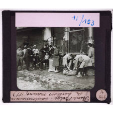 Le Front belge, les dunes, l'Yser. Cantonnement de fusilliers marins.