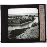 Le Nil, inondations et irrigations. L'île de Philaé avant l'installation du barrage d'Assouan.