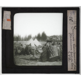 Turquie. Smyrne. Campement de chameaux près de la ville.