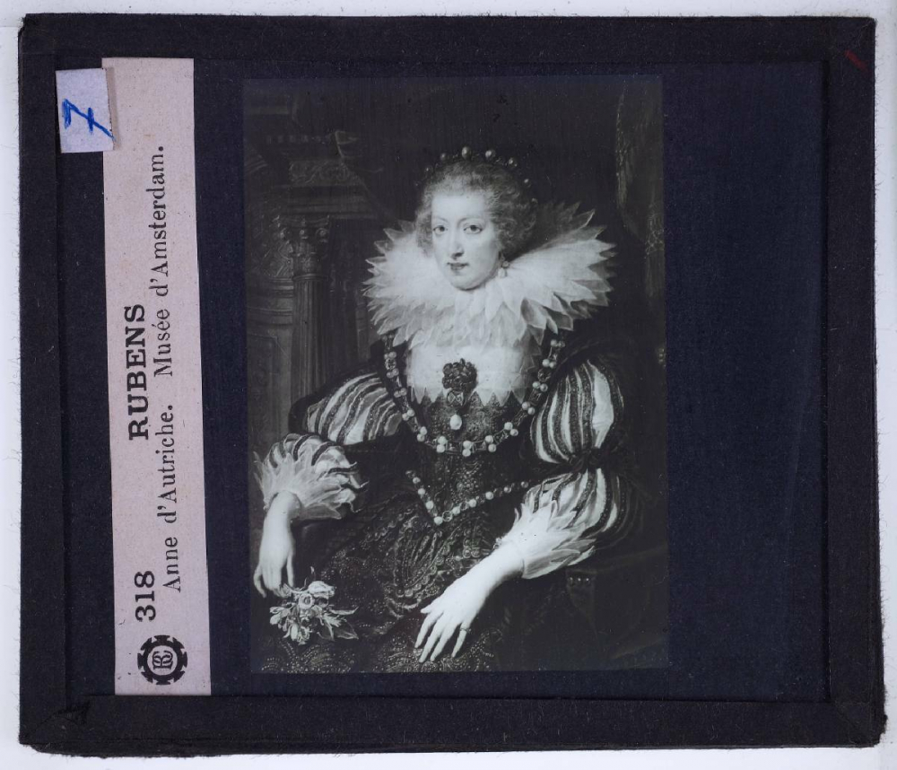 Les Femmes célèbres. Rubens. Anne d'Autriche. Musée d'Amsterdam.