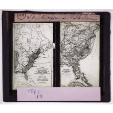 L'Intervention des Etats-Unis. Deux cartes comparées de la région de l'Atlantique.