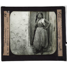 Colonies, Algérie. Tébessa, danseuse arabe.