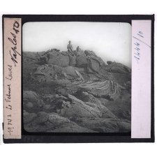 Naples. Le Vésuve. Laves.