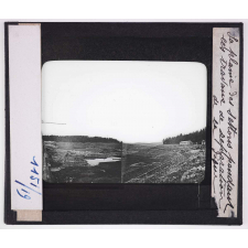 Le Morvan (2e série) Morvan méridional - La vie économique du Morvan. La plaine des Settons pendant les travaux de réparation de la digue.