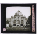 Architecture au 19e siècle. Paris. Le champ de Mars. Le dôme central.