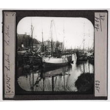 Allemagne du Nord. Lubeck. Le Port.