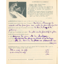 Concours de Devoirs de Vacances, cours élémentaire 2e année N°3 (classe de 9e)