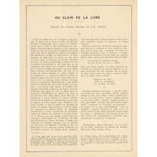 Au clair de la lune : Partie du maître