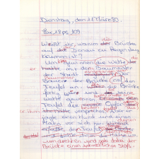 Cahier d'allemand