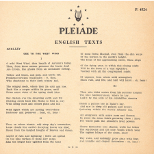 The romantic Poets (II)