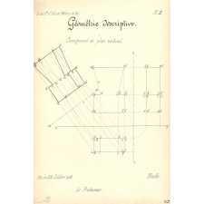 Cahier de géométrie descriptive et de cinématique