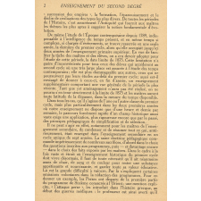 Instructions relatives à l'application des arrêtés du 30 août 1937 et du 11 avril 1938 fixant les programmes de l'enseignement du second degré. Enseignement de l'Histoire.