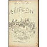 Journal scolaire Freinet. La citadelle. N°6, mars, 1954.