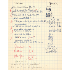 Cahier de calcul et de français