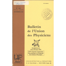 Marseille 26 au 28 mars 1992 : 5èmes Journées Nationales Informatique et Pédagogie des Sciences Physiques