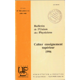 Cahier enseignement supérieur 1996