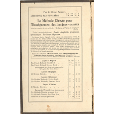 The direct method for the teaching of modern laguages with auxiliary pictures : Second book