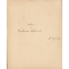 Cahier de conférences religieuses