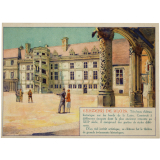 Buvard publicitaire. Château de Blois. Chocolat Delespaul-Havez. 