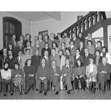 C.E.S. Fontenelle, Rouen : photographie de l'ensemble du personnel
