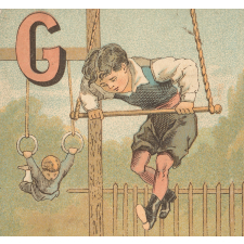 Cartes alphabétiques à collectionner. G à L.
