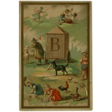 Cartes alphabétiques à collectionner. 
