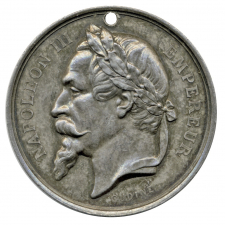 Médaille de Prix à l'effigie de Napoléon III. 