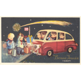 Carte de bonne année. 