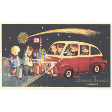 Carte de bonne année. 