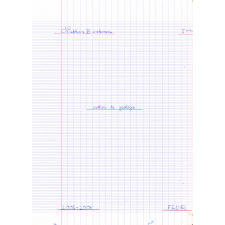 Cahier de géologie et SVT