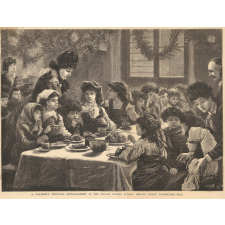 A children's christmas entertainment at the italian mission school, Onslow Street, Farrington Road.