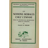 Les notions morales chez l'enfant : essai de psychologie différentielle (filles et garçons)