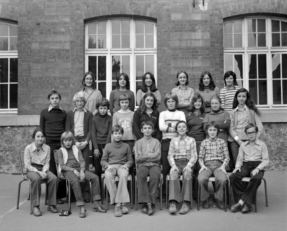Cité scolaire Camille Saint-Saëns, Rouen : photographie de classe