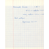 Cahier du jour