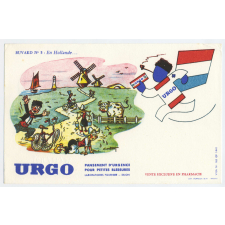Buvard publicitaire. Urgo. En Hollande.