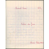 Cahier du jour