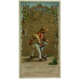 Images à collectionner. Jeu de saute-mouton. 
