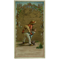 Images à collectionner. Jeu de saute-mouton.