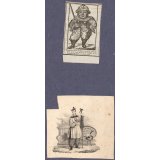 Costume du Tambour-Major Grotesque, placé en avant de la 4.me Division du Cortège de la Procession de Lille, en 1825 et 1826.