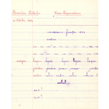 Cahier du jour