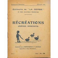 Récréations (poèmes d'enfants)